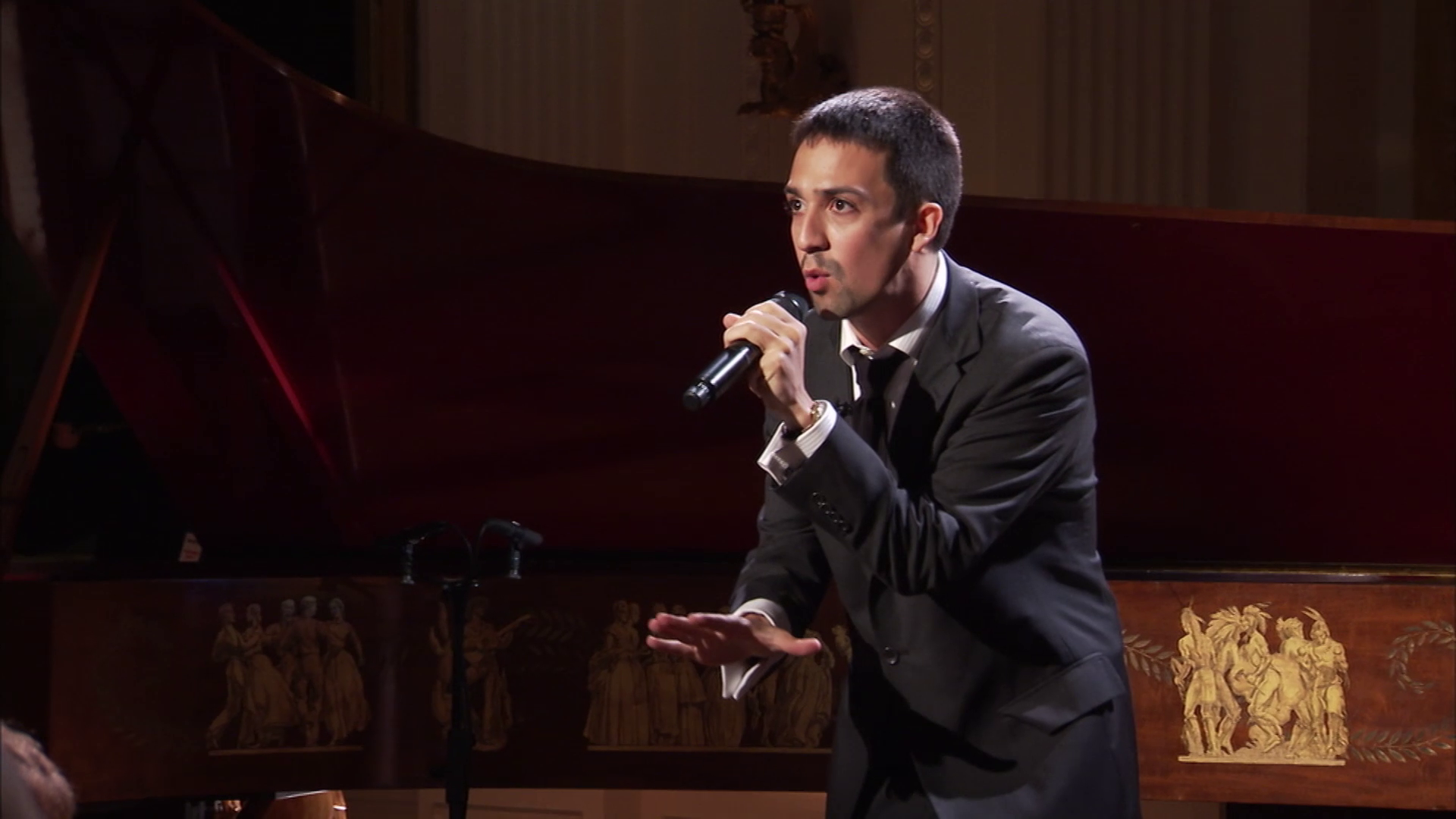 lin manuel miranda white house