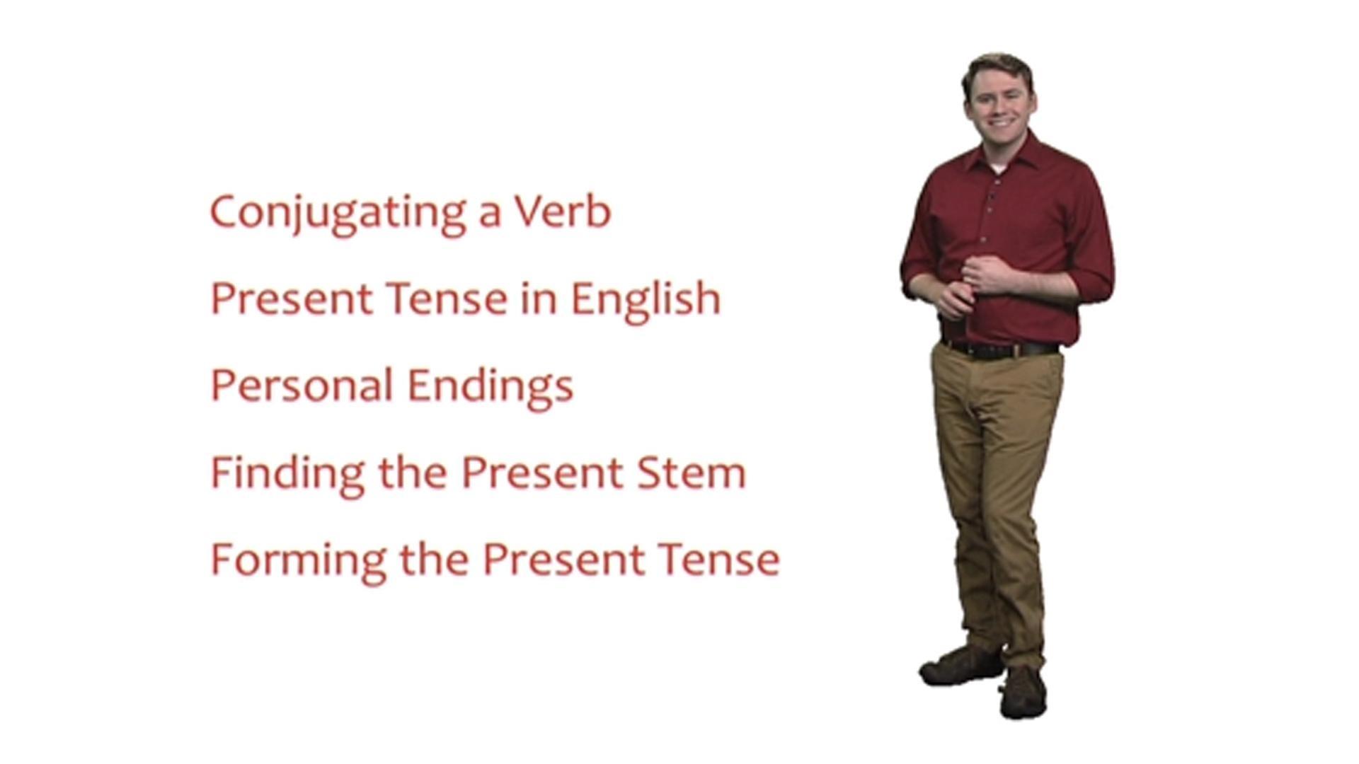 Present Tense Active Indicative | Latin Grammar | PBS LearningMedia
