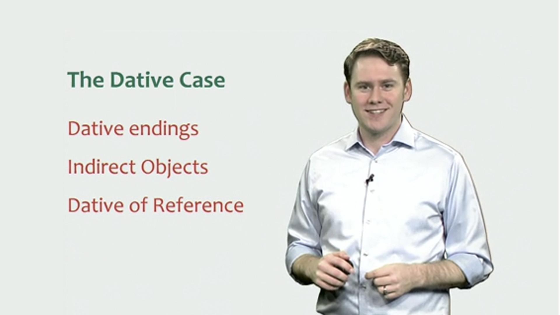 The Dative Case Latin Grammar PBS LearningMedia