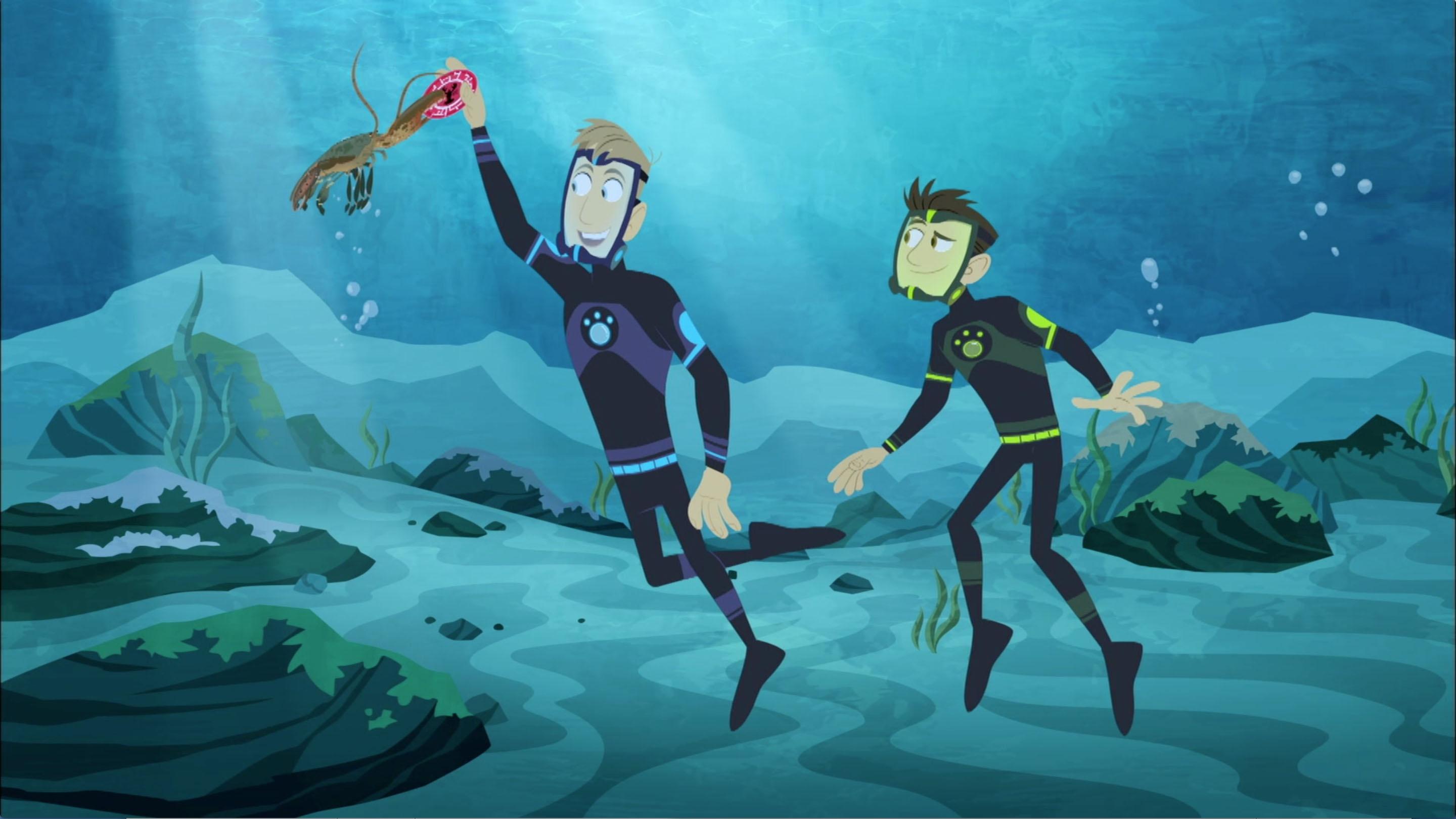 Swimming with Lobsters | Wild Kratts | PBS LearningMedia