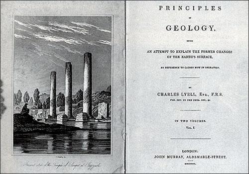 Resultado de imagen de lyell principles of geology