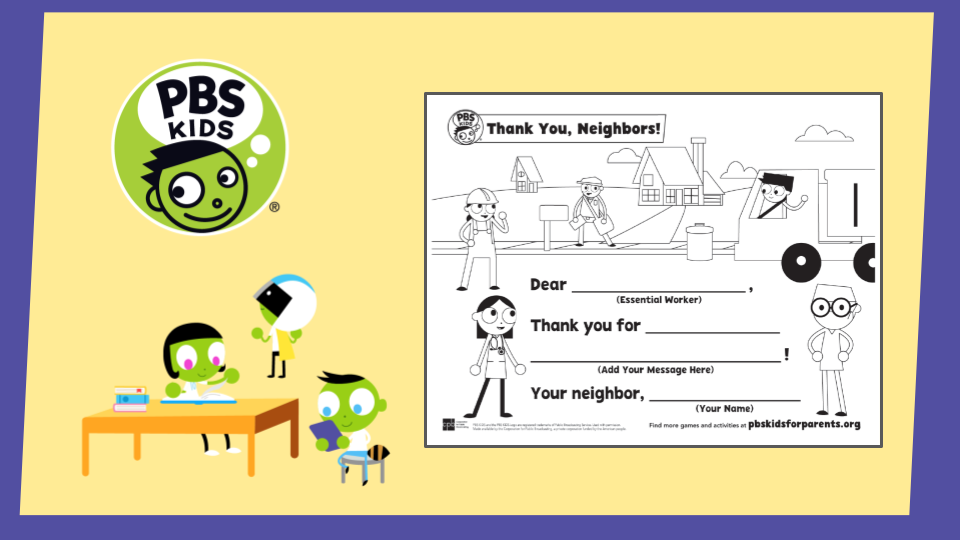 Growing as a Writer Bingo: Grades 1 and 2, PBS KIDS