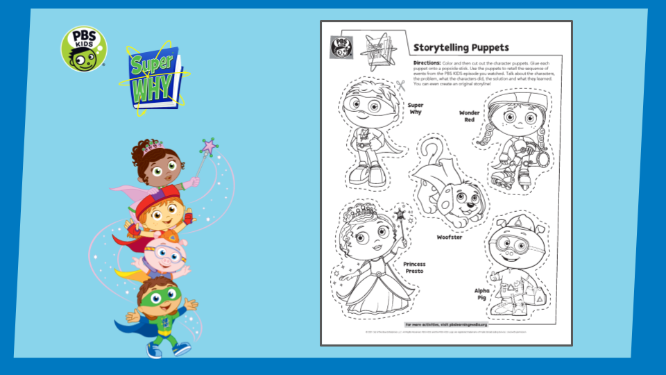 Super Why! Calling All Super Readers! Blue Pencil Case