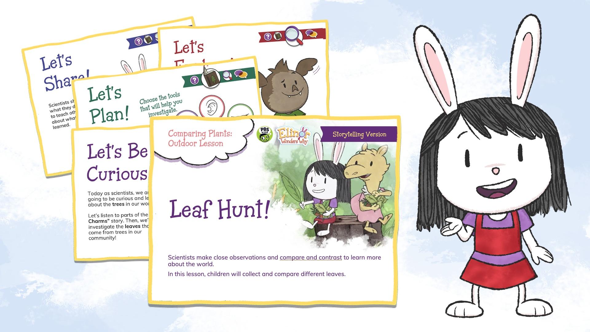 Printable Lesson Leaf Hunt PBS LearningMedia