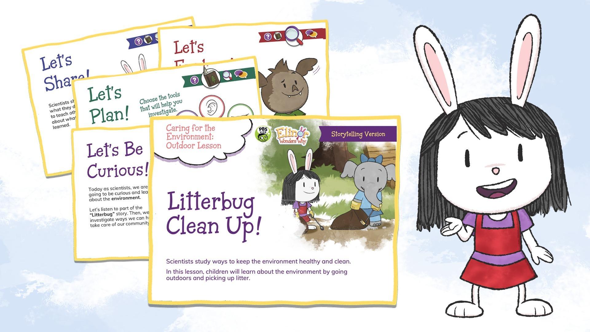Printable Lesson Litterbug Clean Up! PBS LearningMedia