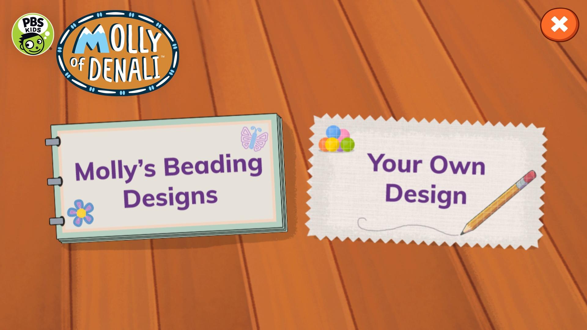 🕹️ Play Molly of Denali Beading Art Game: Free Online Bead Art Design  Video Game for Kids