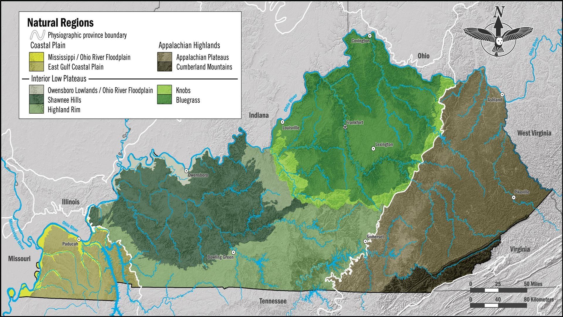 Natural Regions Of Kentucky PBS LearningMedia