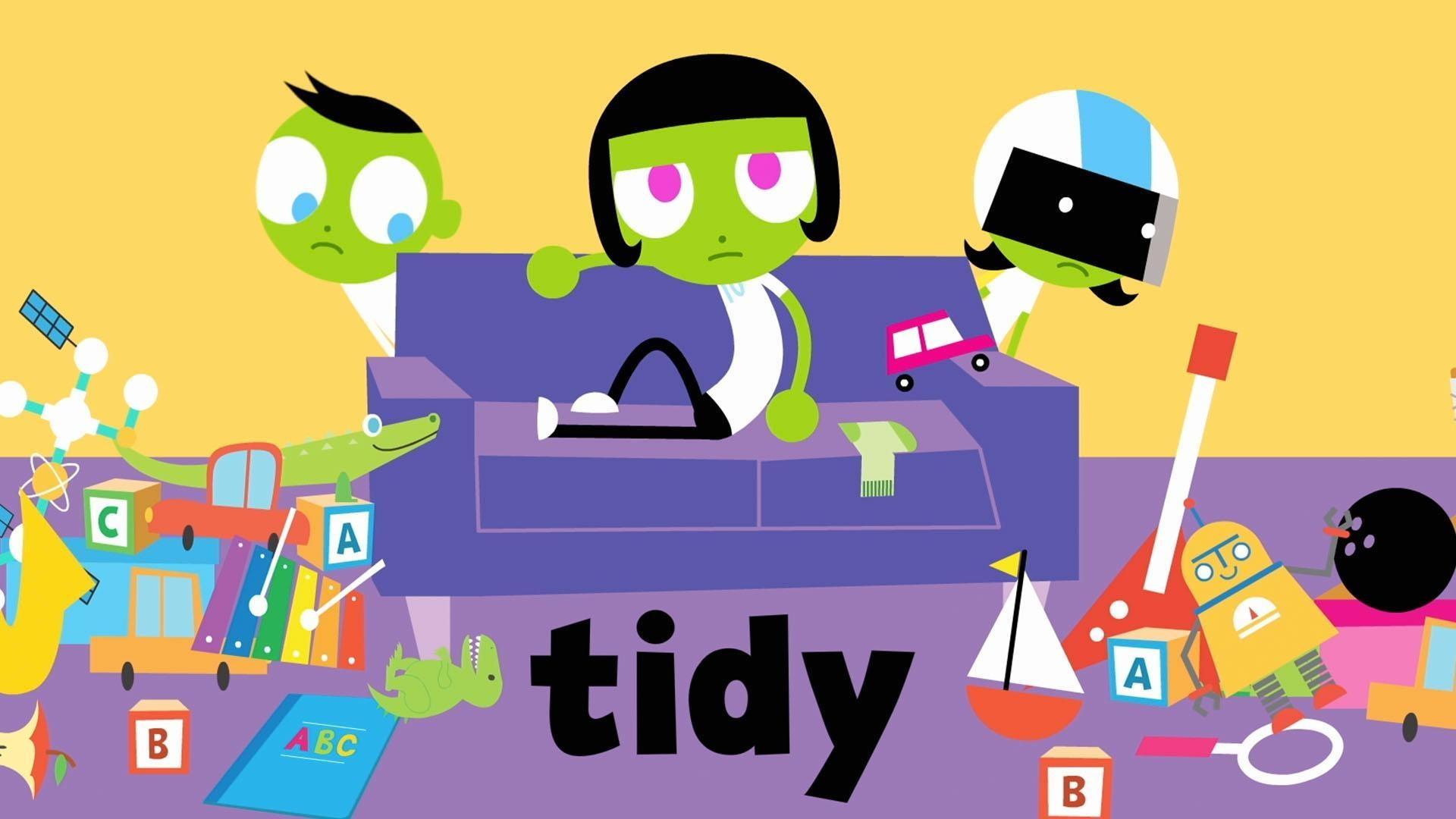 Word of the week tidy dot s spot pbs learningmedia