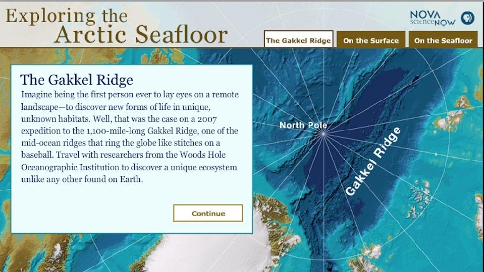 Exploring The Arctic Seafloor Pbs Learningmedia