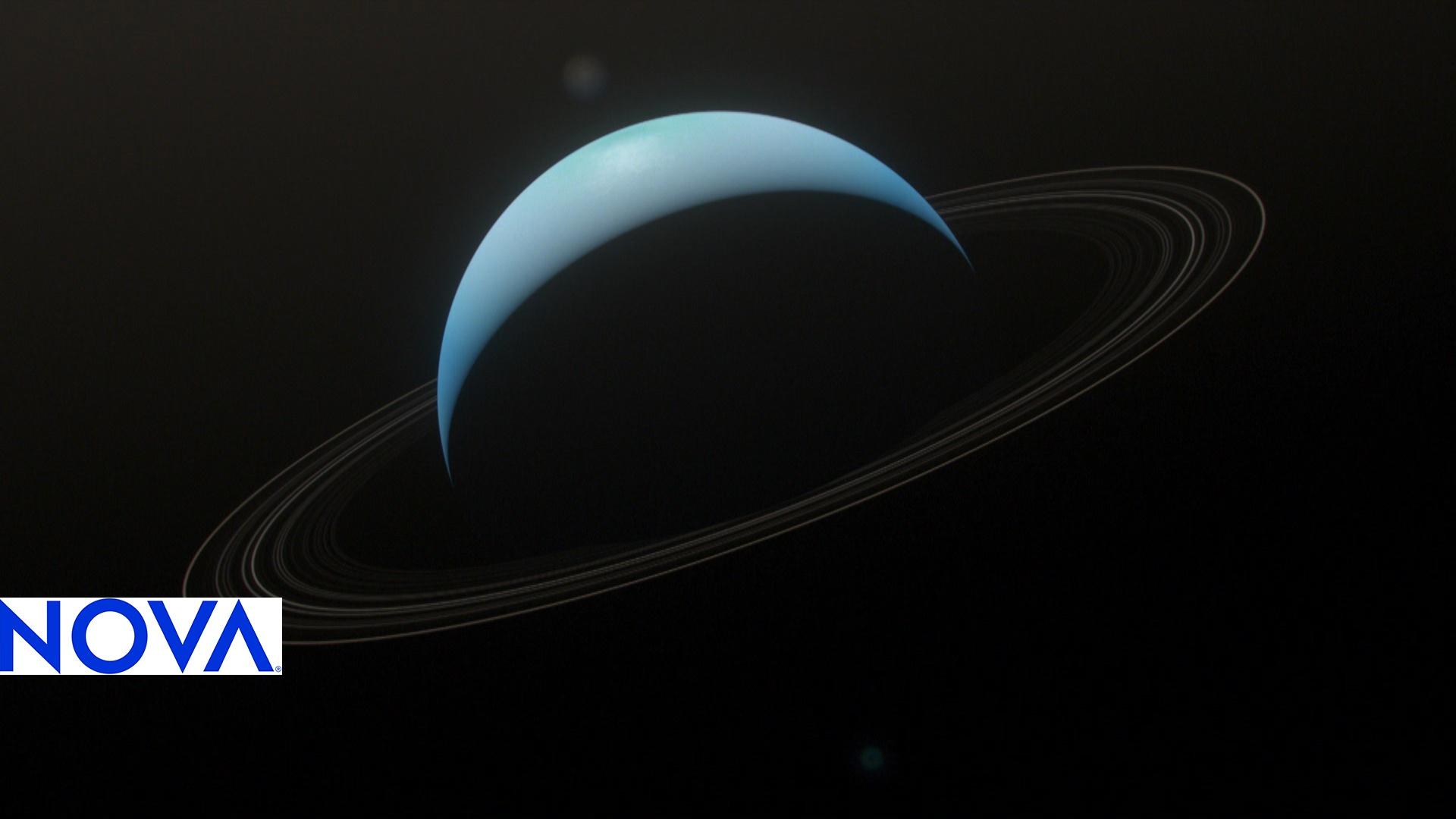 Planetary Rings of Uranus Glow in Cold Light | ALMA