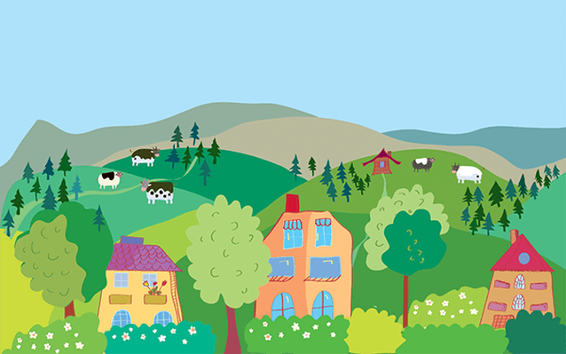 villages clipart - photo #33