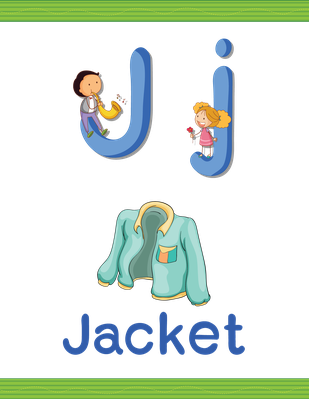 Alphabet Worksheets - J for Jacket | Clipart | The Arts | Image | PBS ...