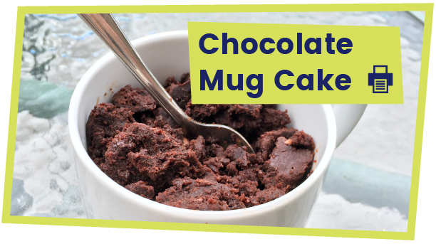 Chocolate Mug Cake - Activity | The Ruff Ruffman Show | PBS LearningMedia