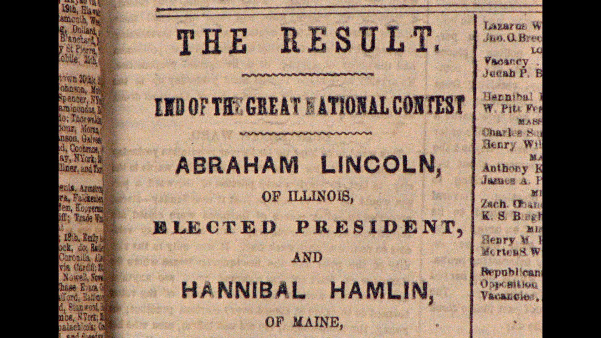 abraham lincoln election