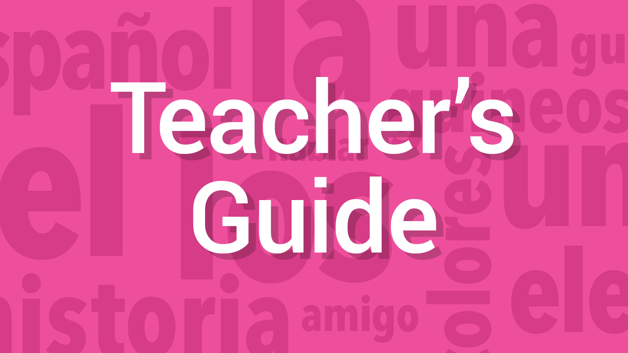 Supplemental Spanish Grades 35 Correspondence/Writing Teacher's