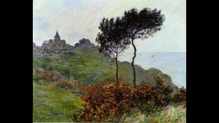 The Church at Varengeville, Grey Weather, 1882 | PBS LearningMedia
