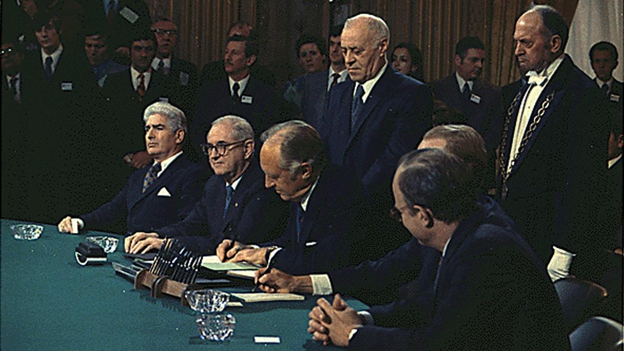 The Paris Peace Accords End Direct Combat Role of United States in the ...