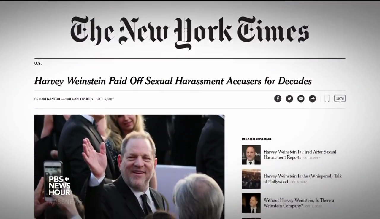 Harvey Weinstein Sexual Harassment And The Civil Rights Act Of 1964 Pbs Newshour Pbs