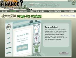 Rags to Riches: The Financial Market Simulation game at