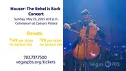 Donate to see Hauser Live in concert