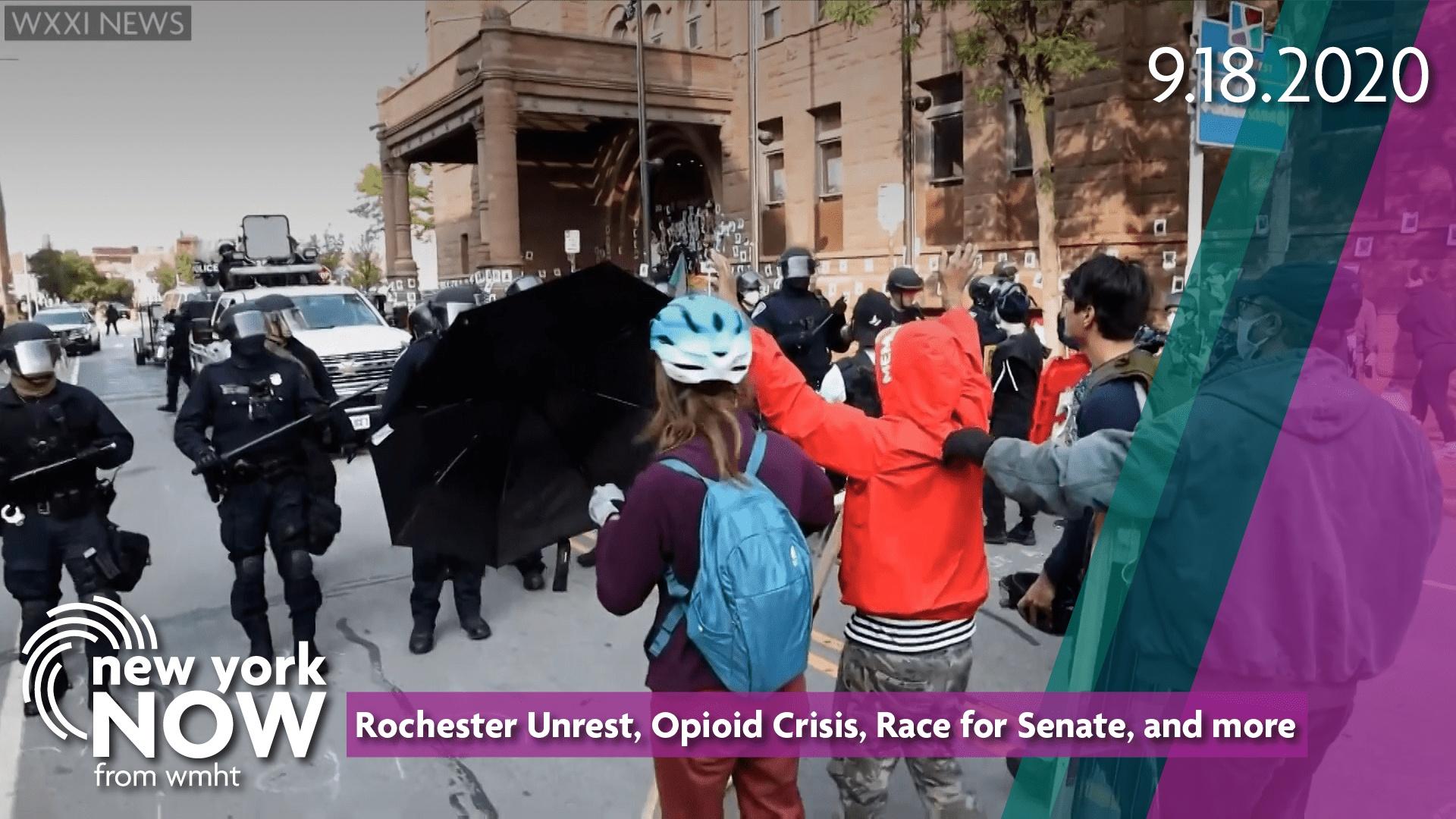 Rochester Unrest, Opioid Crisis, Race for Senate New York NOW WLIW
