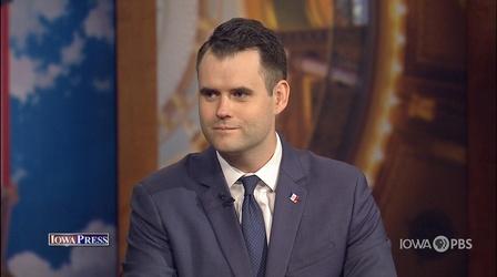 Video thumbnail: Iowa Press Iowa Senate Minority Leader