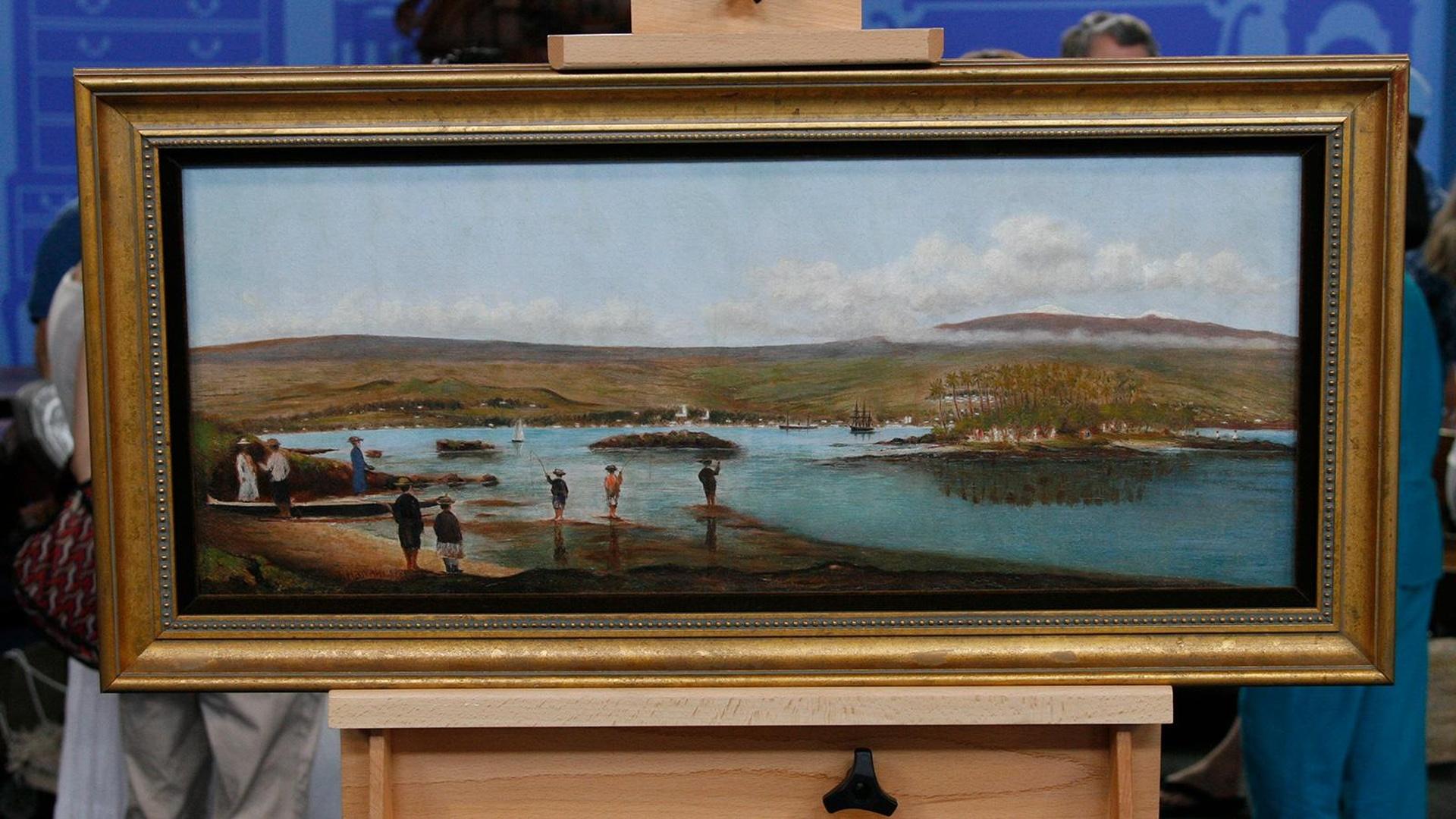Appraisal 1888 Joseph Nawahi Painting Antiques Roadshow ALL ARTS