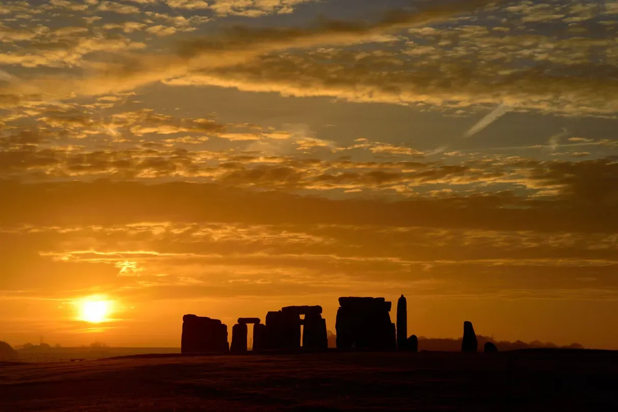 The First Circle of Stonehenge