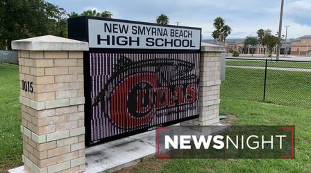 Video thumbnail: NewsNight More local students return to class amid debate over masks