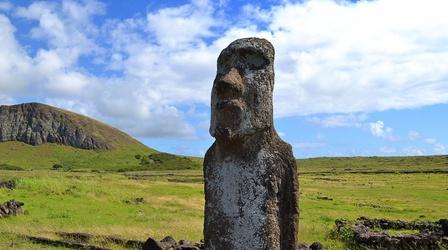 Video thumbnail: PBS NewsHour Can Easter Island's treasures withstand climate change?