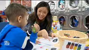 When a laundromat becomes a library