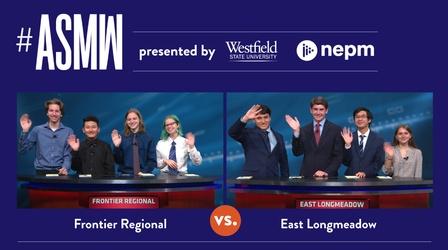 Video thumbnail: As Schools Match Wits Frontier Regional Vs. East Longmeadow  (Jan 7 at 7 p.m.)