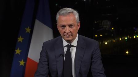 Bruno Le Maire Discusses Current Events in Paris