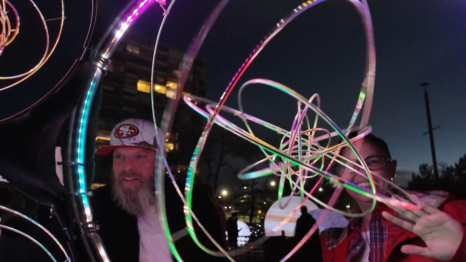 Discover the Western Lights Illuminated Art Festival in downtown Reno.