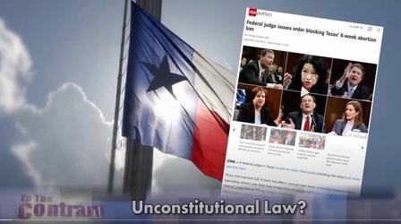 Video thumbnail: To The Contrary Texas Abortion Law, FB Whistleblower, Marriage and Money