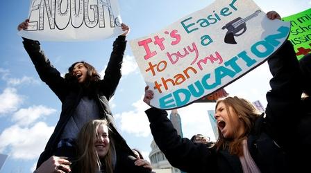 Video thumbnail: PBS NewsHour Teenagers will lead the charge at the March for Our Lives