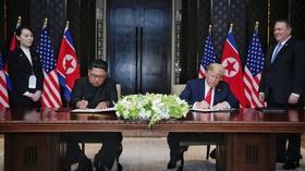 Video thumbnail: PBS NewsHour Trump-Kim summit signals breakthrough, echoes past problems