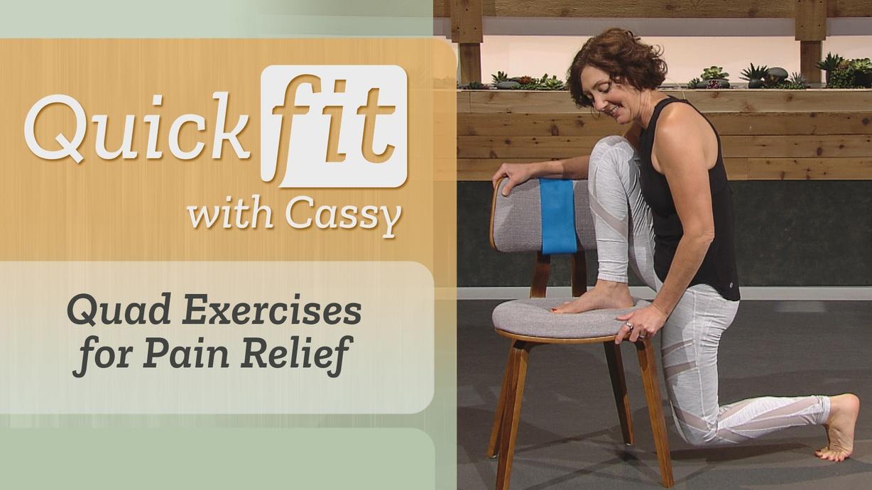 Quad Exercises for Pain Relief | Watch on PBS Wisconsin