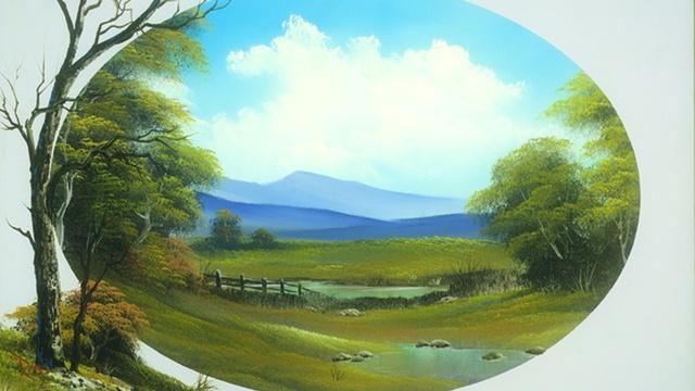 The Best of the Joy of Painting with Bob Ross | Countryside Oval