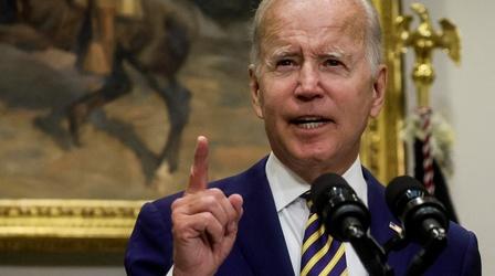 Video thumbnail: PBS NewsHour Biden cancels student debt for millions of Americans