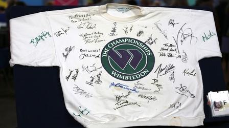 Video thumbnail: Antiques Roadshow Appraisal: Wimbledon-signed Tennis Champion Sweatshirt