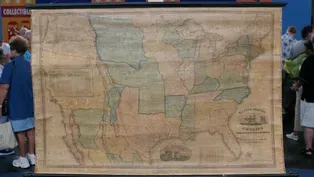 Appraisal: 1848 United States Wall Map