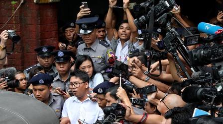 Video thumbnail: PBS NewsHour Journalists who revealed Rohingya massacres sent to prison