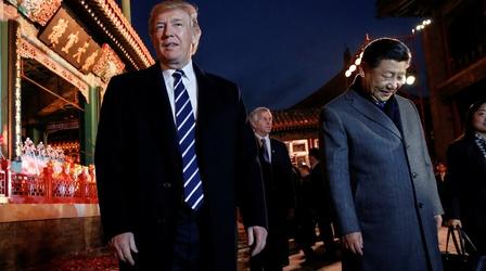 Video thumbnail: PBS NewsHour Trump calls on China to do more on North Korea