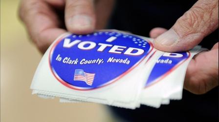 Video thumbnail: PBS NewsHour Immigration is on voters' minds in key Nevada Senate race