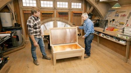 Video thumbnail: Ask This Old House E18 | Move Baseboard, Cooler Bench | Ask This Old House