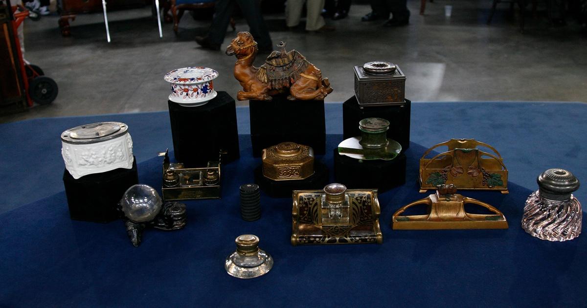 Video on Antique Inkwell Sets for Collectors