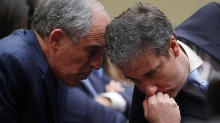 Video thumbnail: PBS NewsHour News Wrap: Cohen lawyer defends denials over pardon