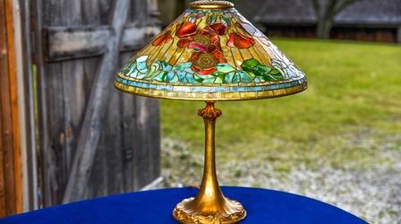 Video thumbnail: Antiques Roadshow Appraisal: Tiffany Studios Poppy Table Lamp, ca. 1910