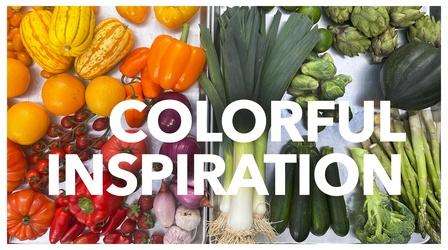 Video thumbnail: Lidia's Kitchen Colorful Inspiration